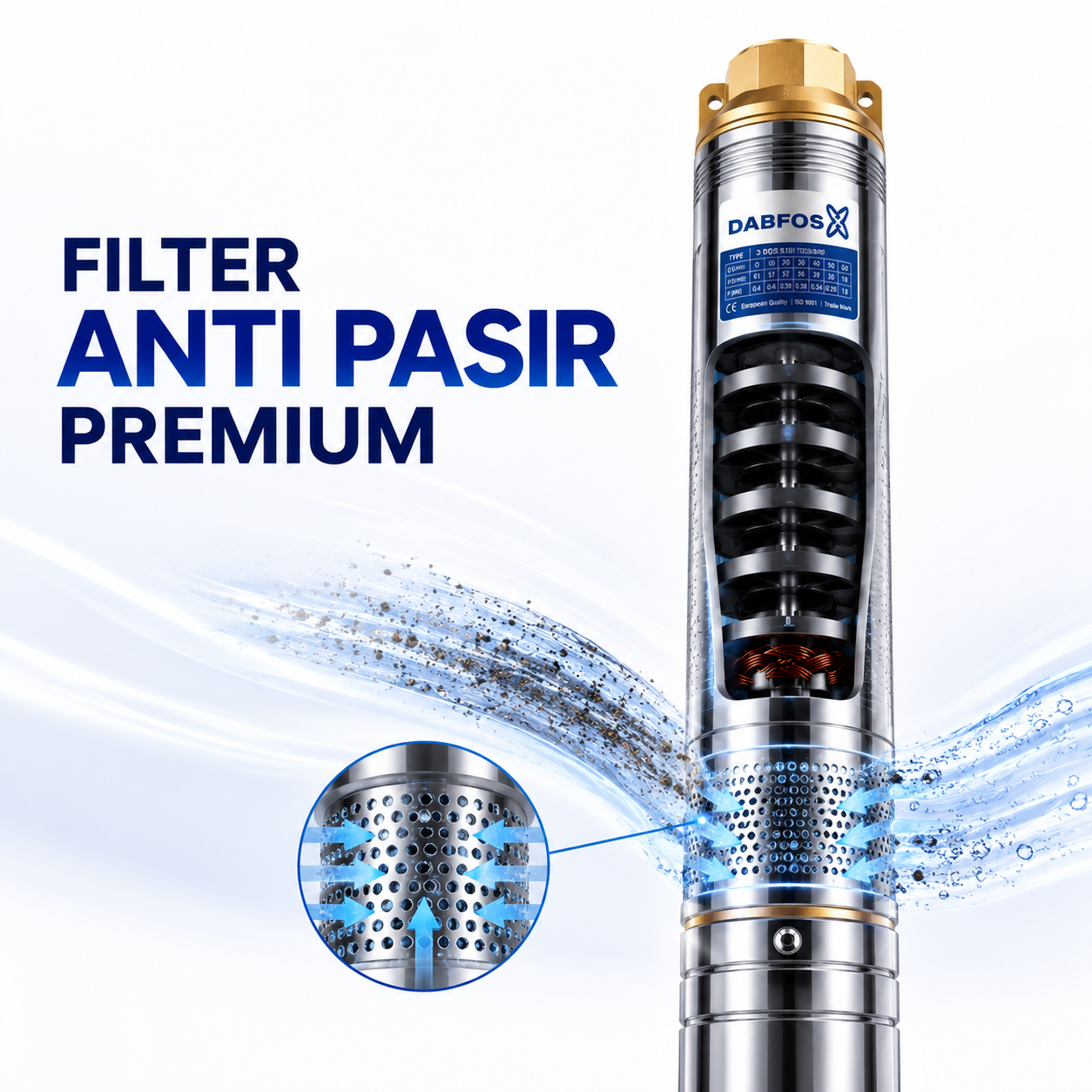 Filter Anti Pasir Premium